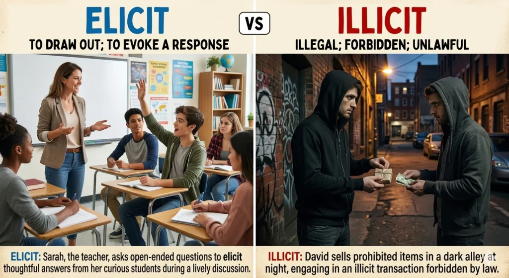 elicit vs illicit