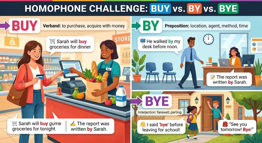 buy vs by vs bye