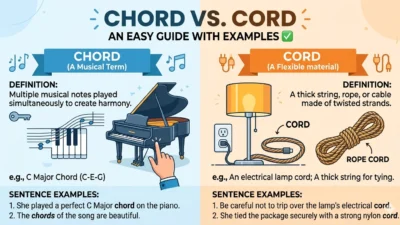 chord vs cord