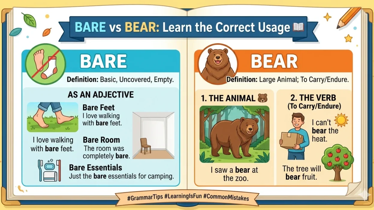 bare vs bear