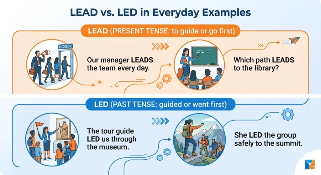 lead vs led