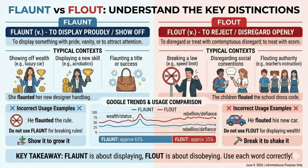 flaunt vs flout