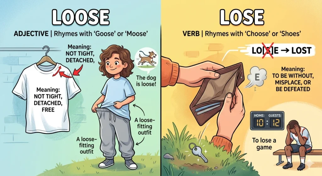 loose vs lose