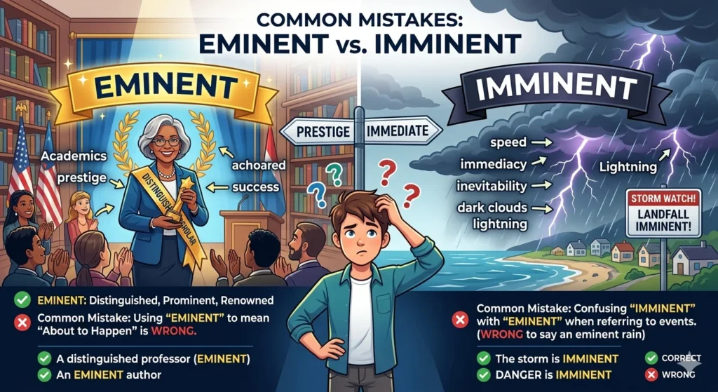 eminent vs imminent