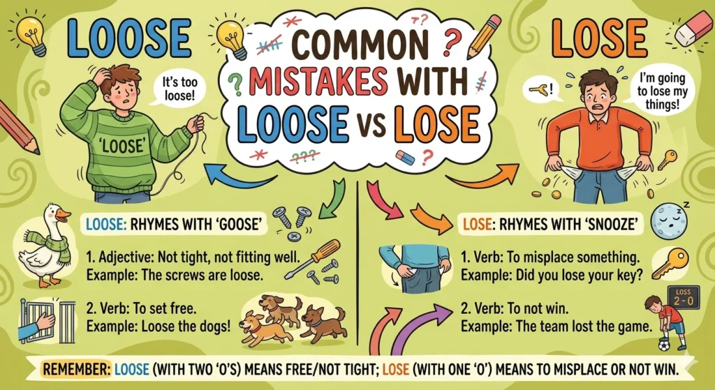 loose vs lose