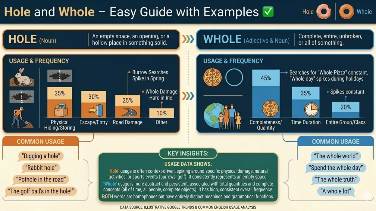 hole vs whole