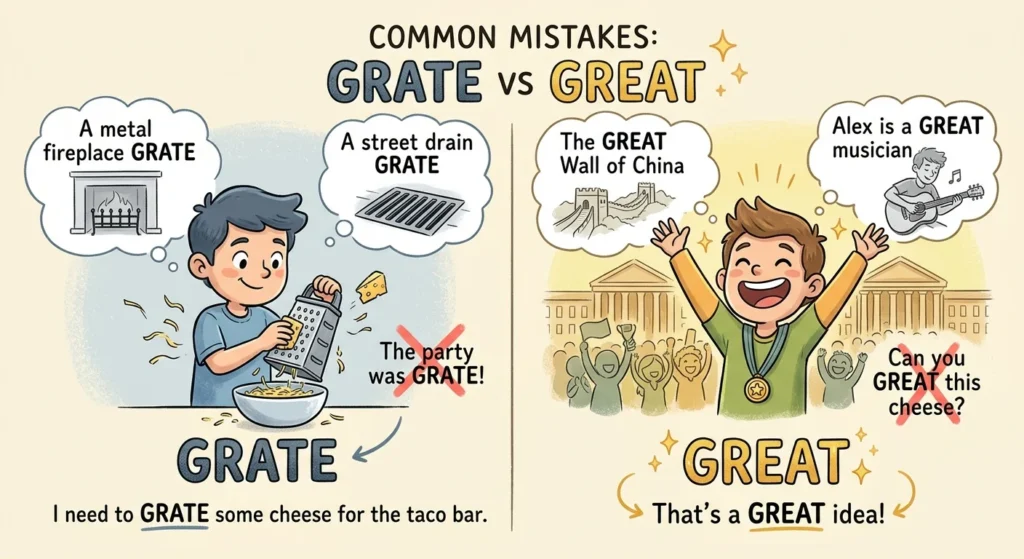 grate vs great