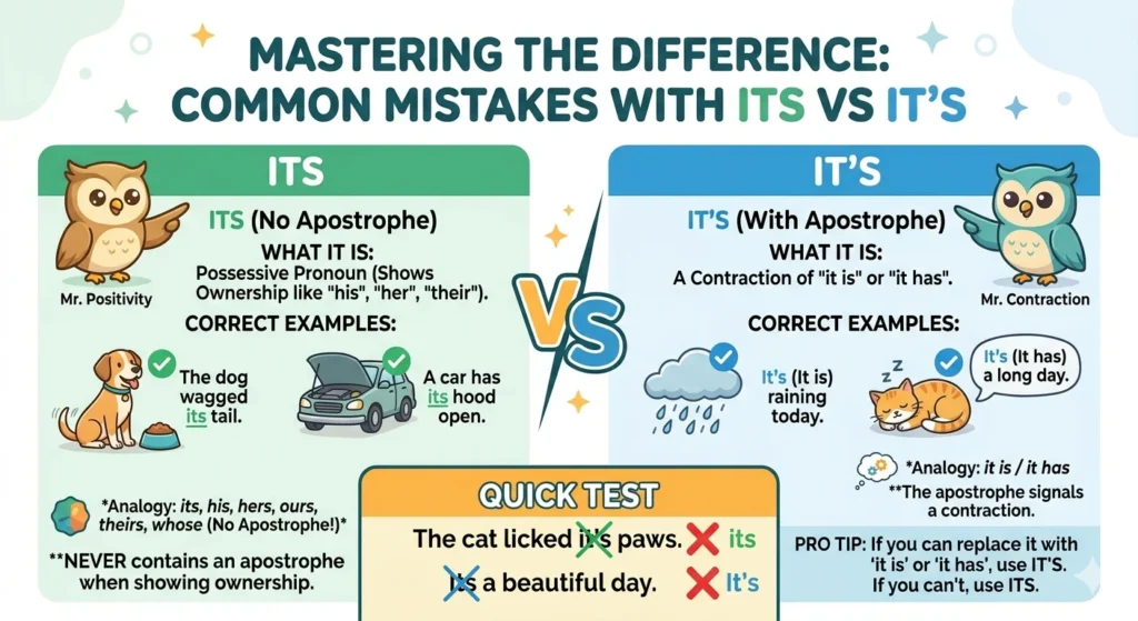 its vs it's