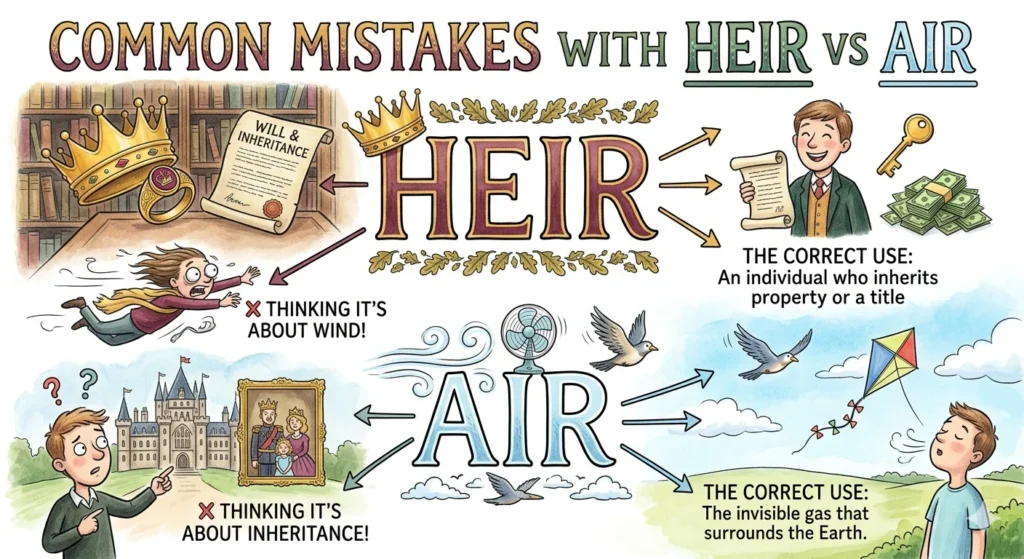 heir vs air