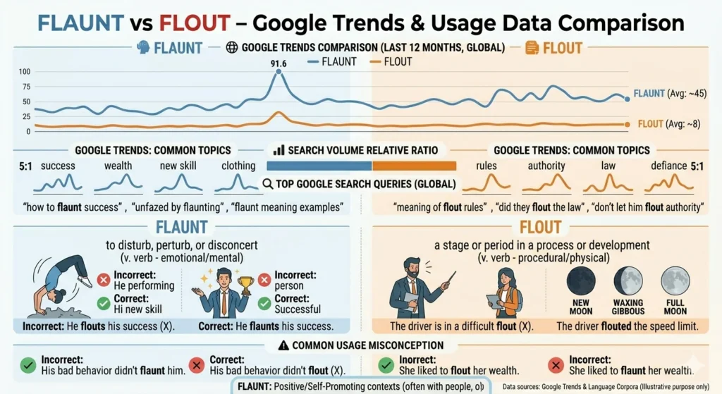 flaunt vs flout