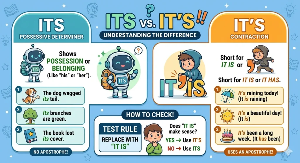 its vs it's