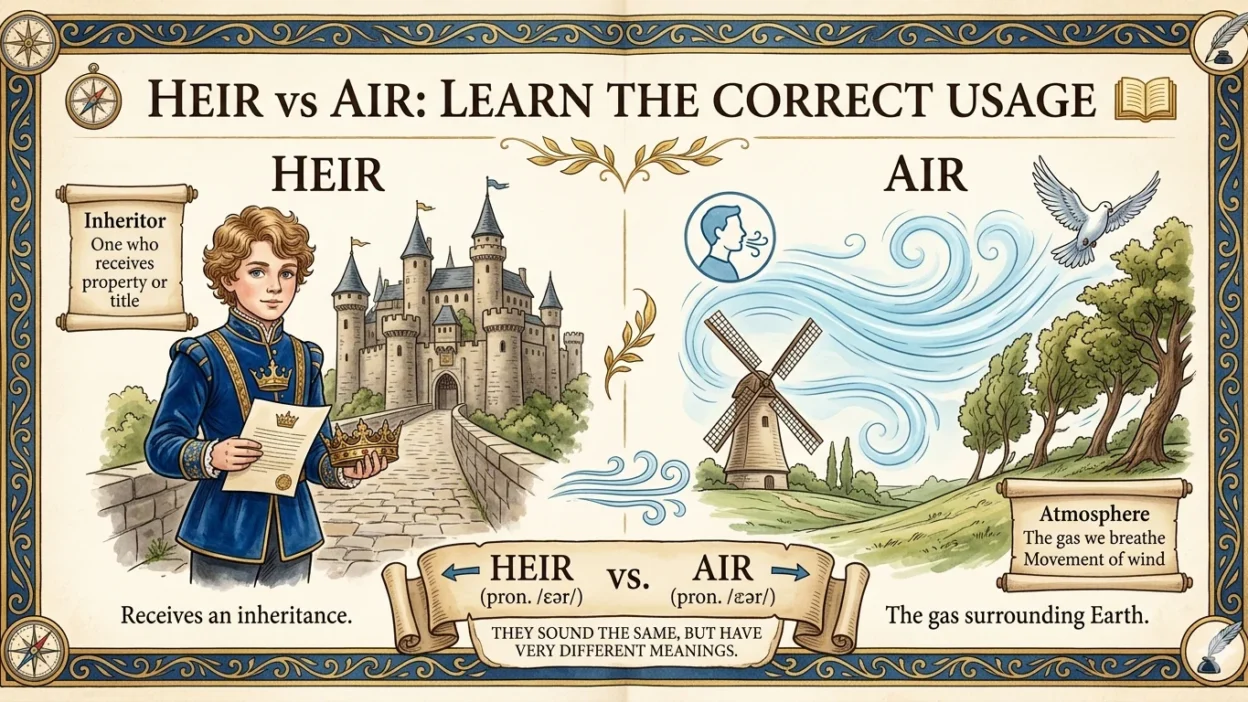 heir vs air