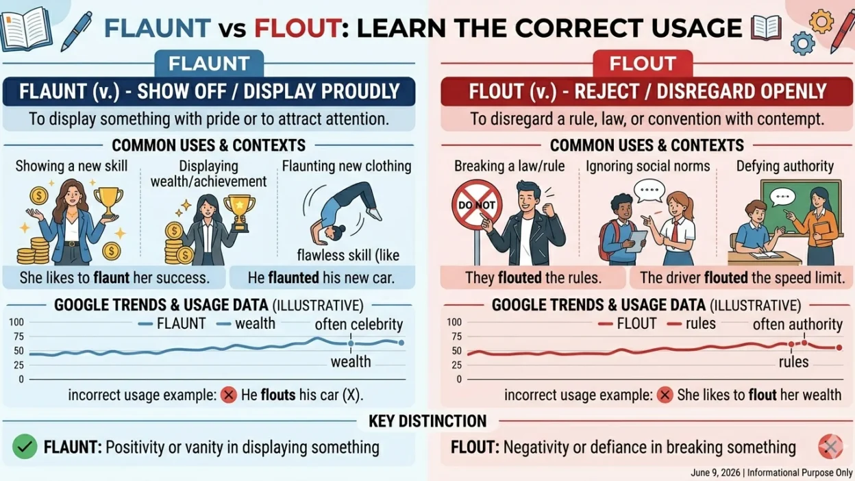 flaunt vs flout
